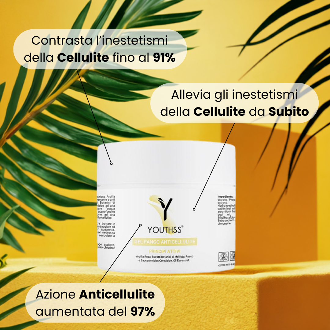 Gel Fango Anticellulite - 200 ml