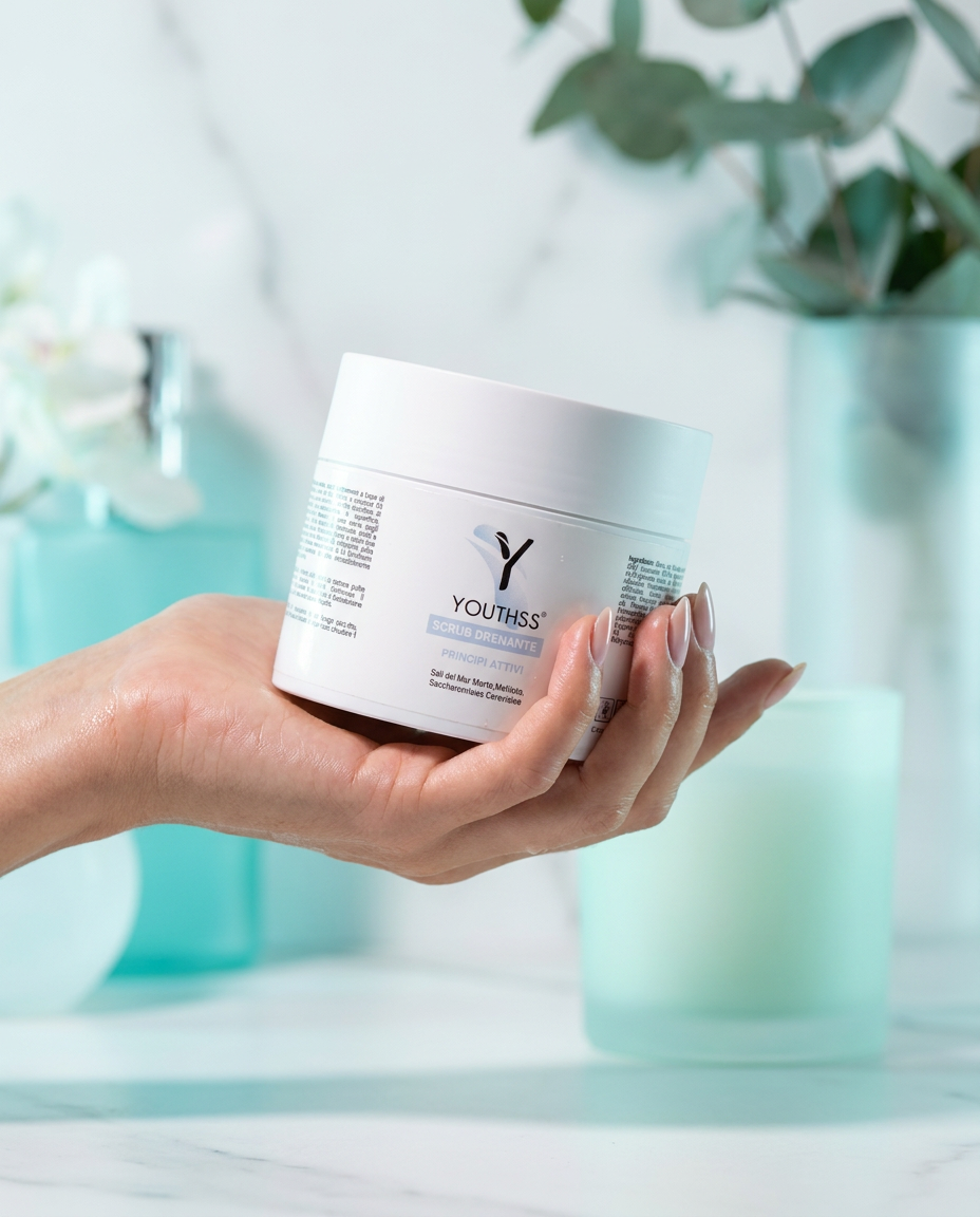 Scrub Drenante Youthss - Lifestyle applicazione donna spa