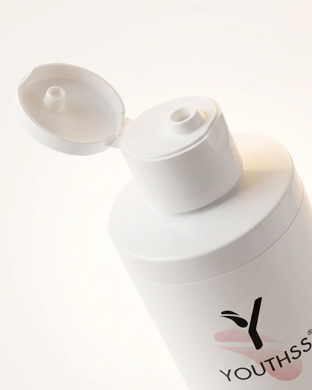 Siero Anticellulite Youthss — dettaglio flip top aperto | Siero corpo drenante biotecnologico Made in Italy